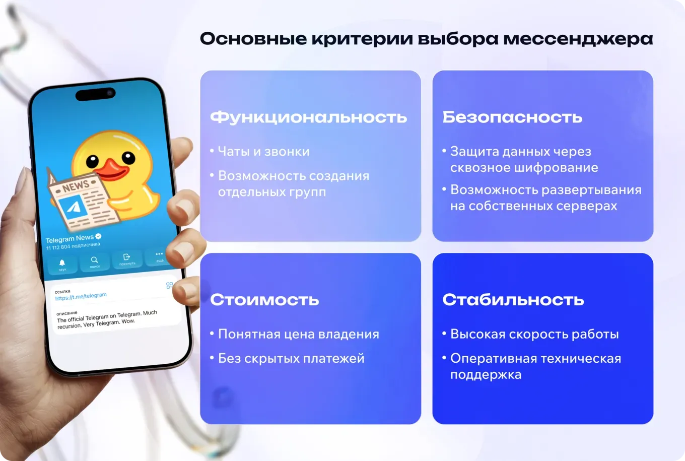 Какие альтернативные сервисы заменят Telegram для общения внутри команды